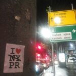 Stikersat e Plisave në Beograd