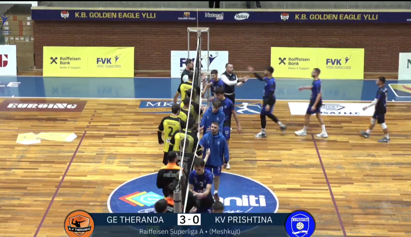 Mbyllet Java e 5-të në Raiffeisen Superligë – Theranda bindëse ndaj Prishtinës