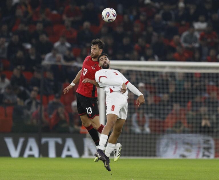 Shqipëria mposht Jordaninë me përmbysje dhe dominim në pjesën e dytë